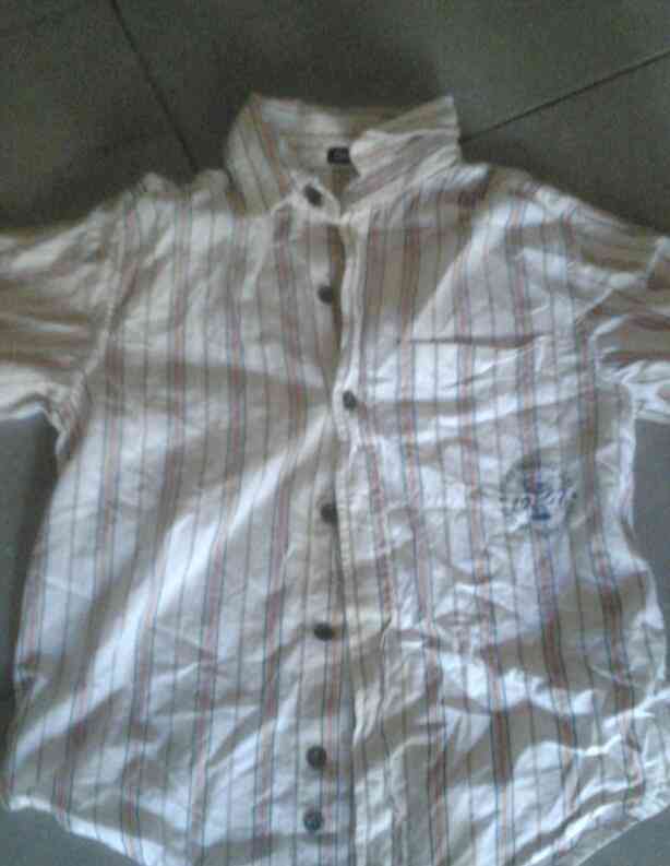 Camisa niño botones