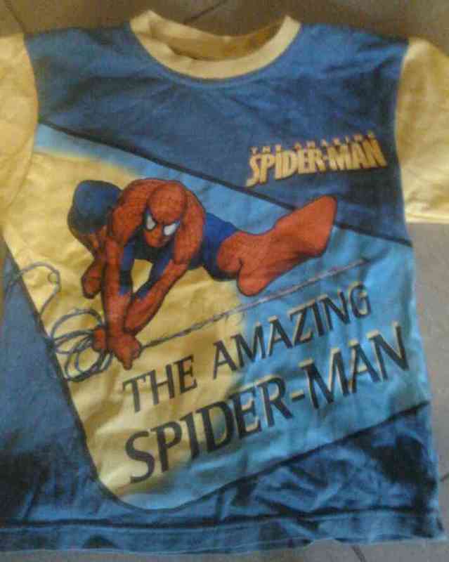 Camisa spiderman 6