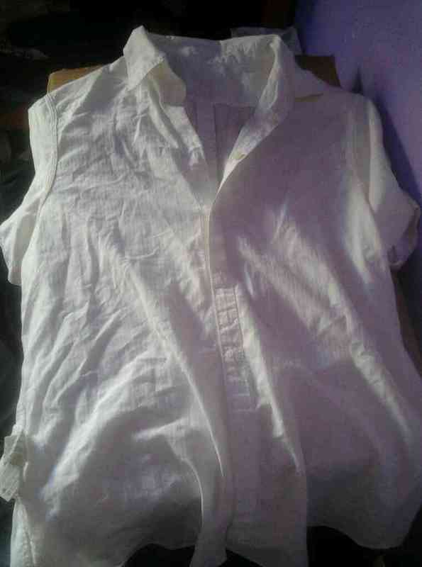 Camisa chico blanca