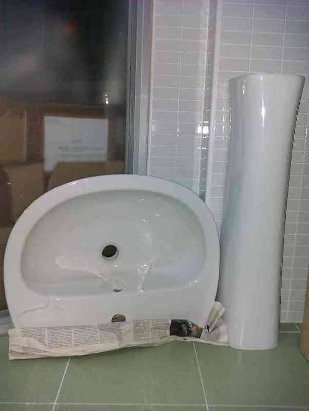 Regalo lavabo nuevo (otra vez)