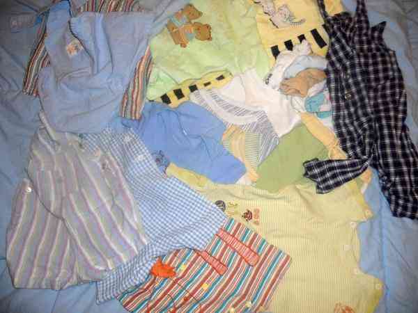 Lote de ropa bebe niño 0-3 meses 