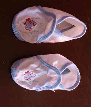 Zapatos de tela para bebe niño