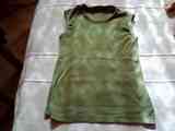 Camiseta sin mangas verde talla s