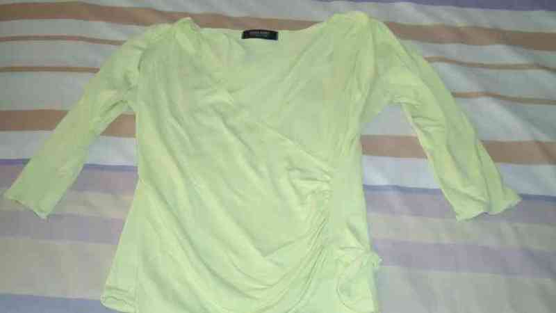 Camiseta verde t-m(a la basura)