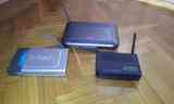 Tres modems sin cables