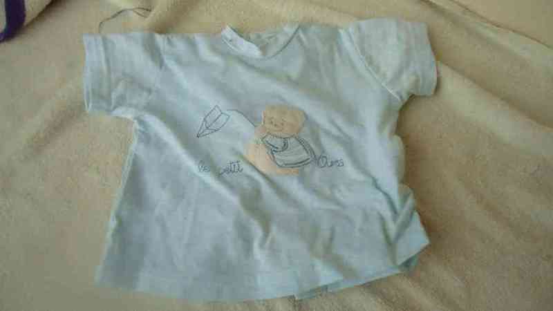 Camiseta bebe t- 3-6 meses