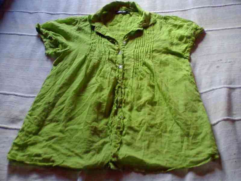 Blusa verde talla m-l