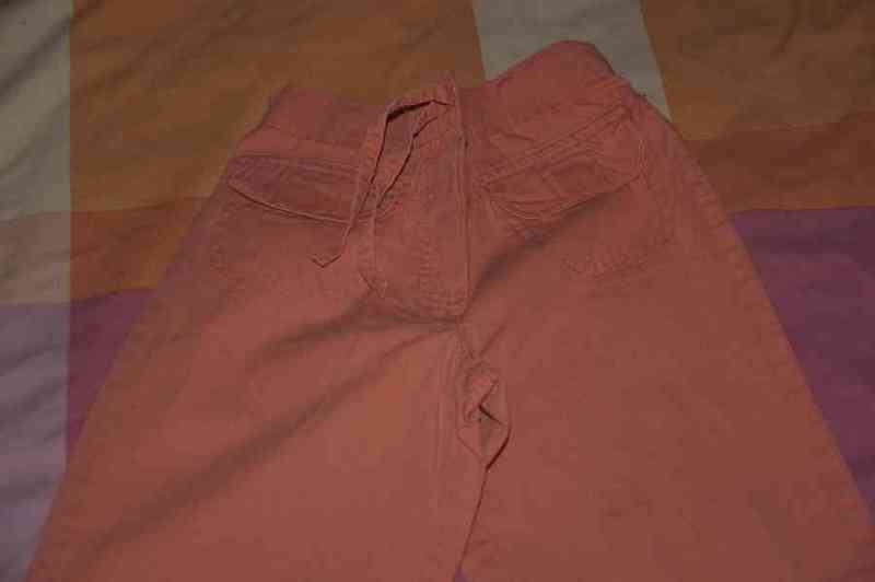 Pantalon naranja de niña