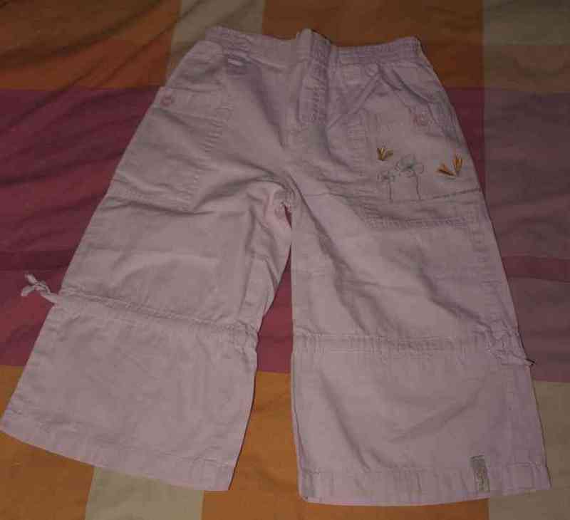 Pantalon pirata para niña