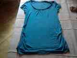 Camiseta azul maternidad talla s