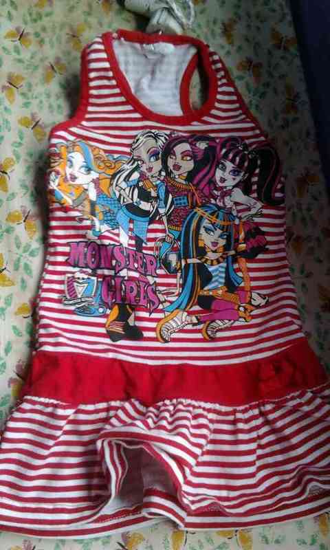 Vestido monster high