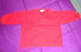 Camiseta roja bebe t- 9 meses(misto)