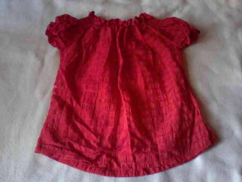 Blusa roja talla 38