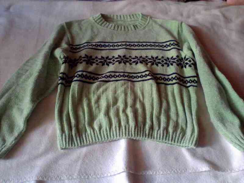 Suéter verde talla m