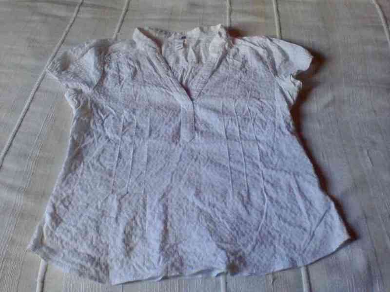 Blusa blanca talla 44