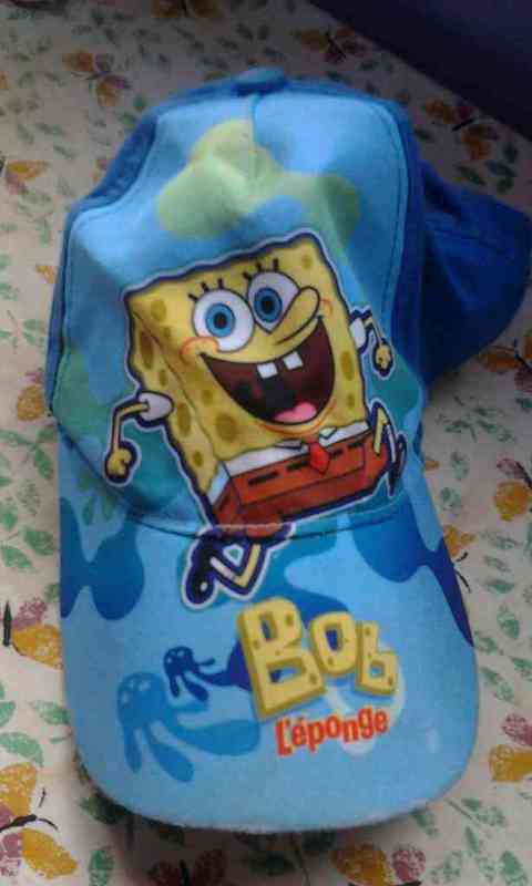 Gorra de bob esponja