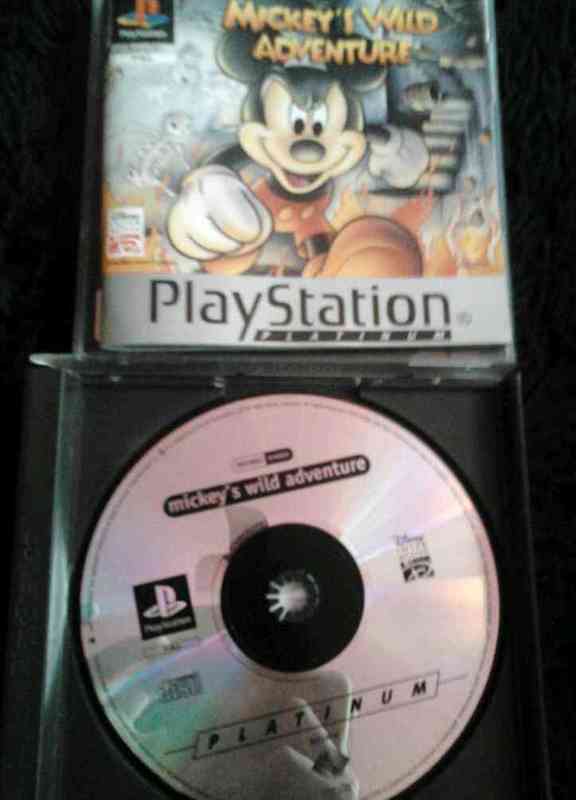 Juego playstation 1 (mickey)