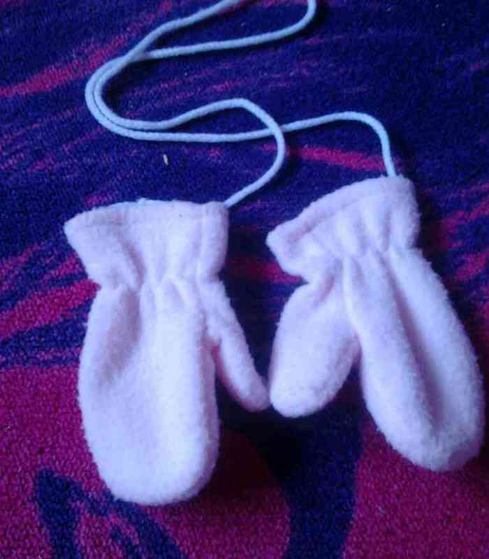 Guantes para niña