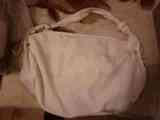 Bolso blanco de benetton