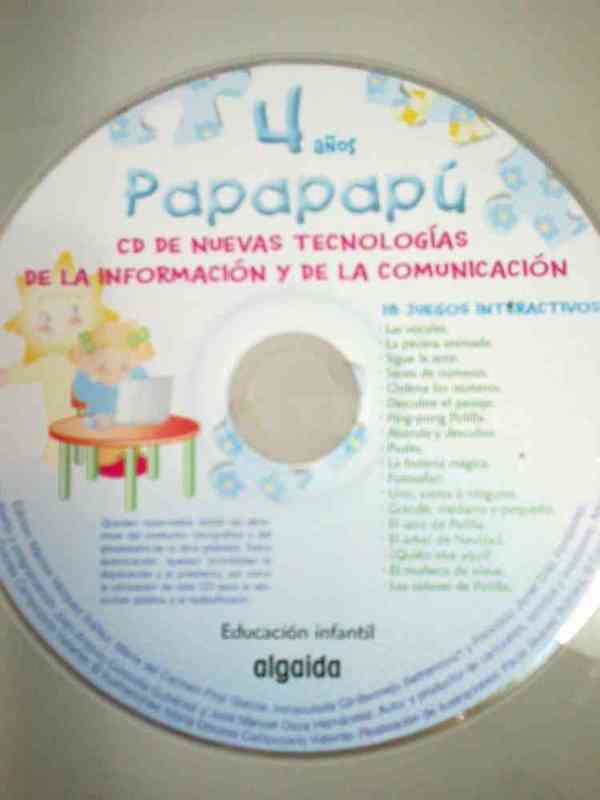 Cd-rom papapapú 4 años. (gemma2772)