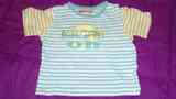 Camiseta rayas t- 12 meses(misto)