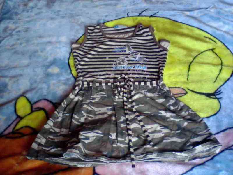 Vestido estampado 7-8 años (no envío)