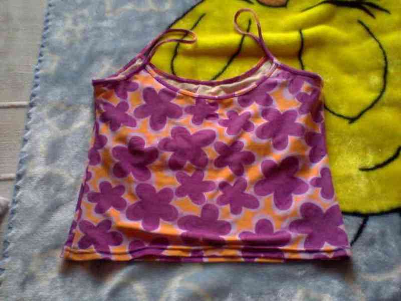 Top flores talla s-m (no envío)