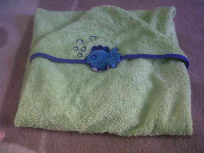 Toalla de bebe (sandria)