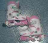 Patines en linea color rosa