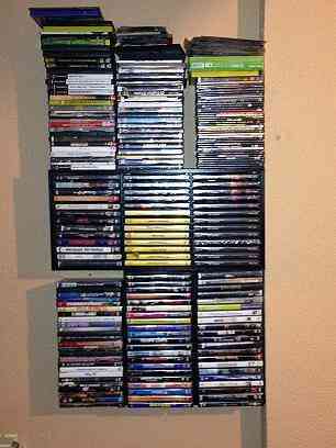 Estanteria de dvd