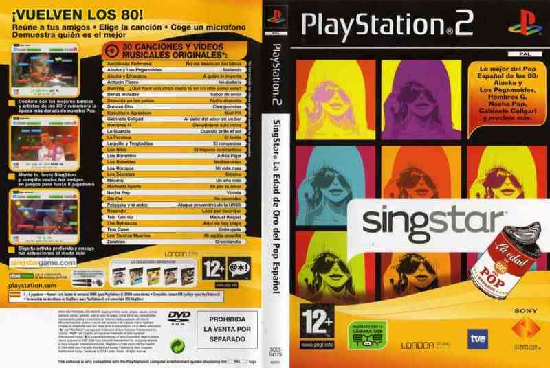 Juego singstar playstation 2