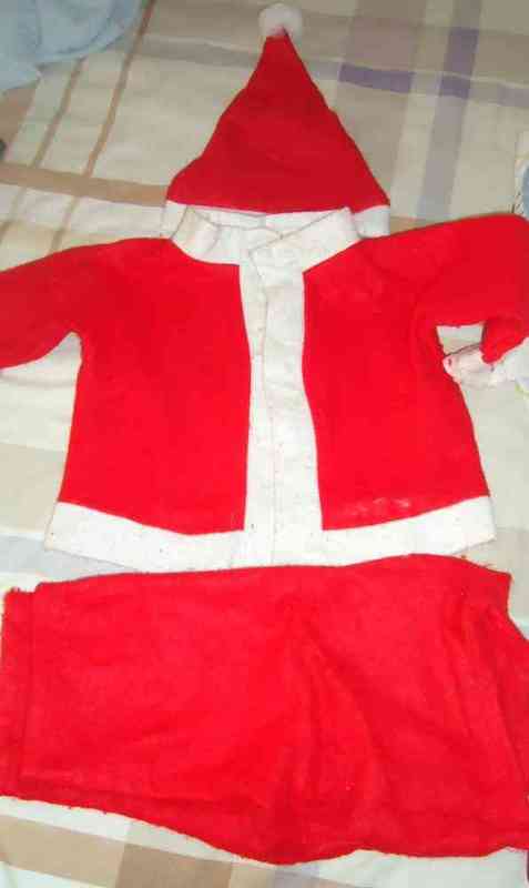 Traje papa noel