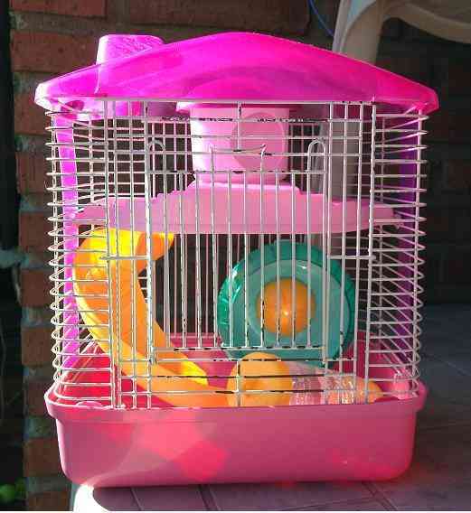 Jaula de hamster
