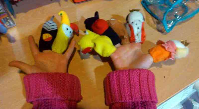 Marionetas de dedos