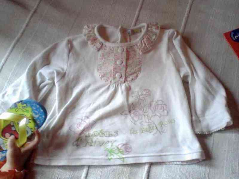 Blusa blanca talla 2 años (no envío)