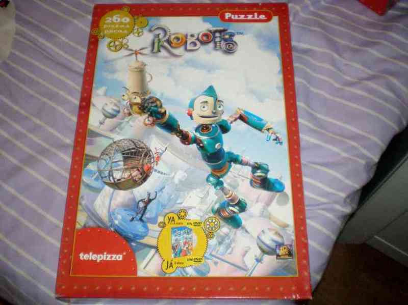 Puzzle robbots 260 piez