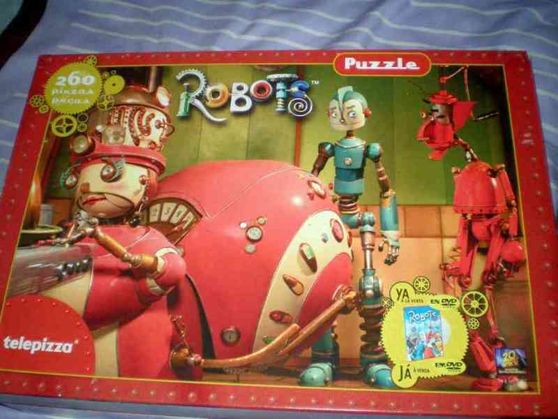 Puzzle robbots 260 piezas