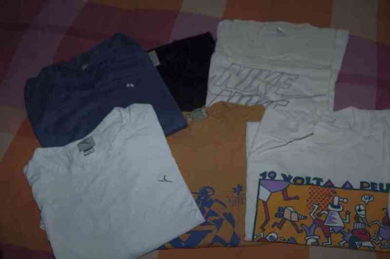 * lote de camisetas