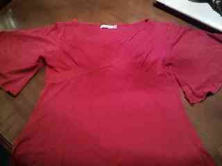 Camiseta manga corta roja(abatarna)