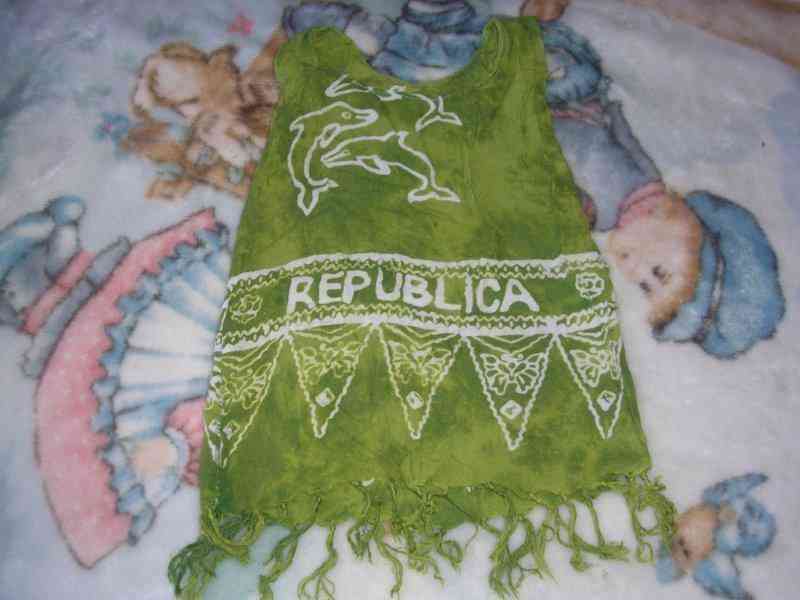 Vestido hippie verde 2-3 años (no envío)