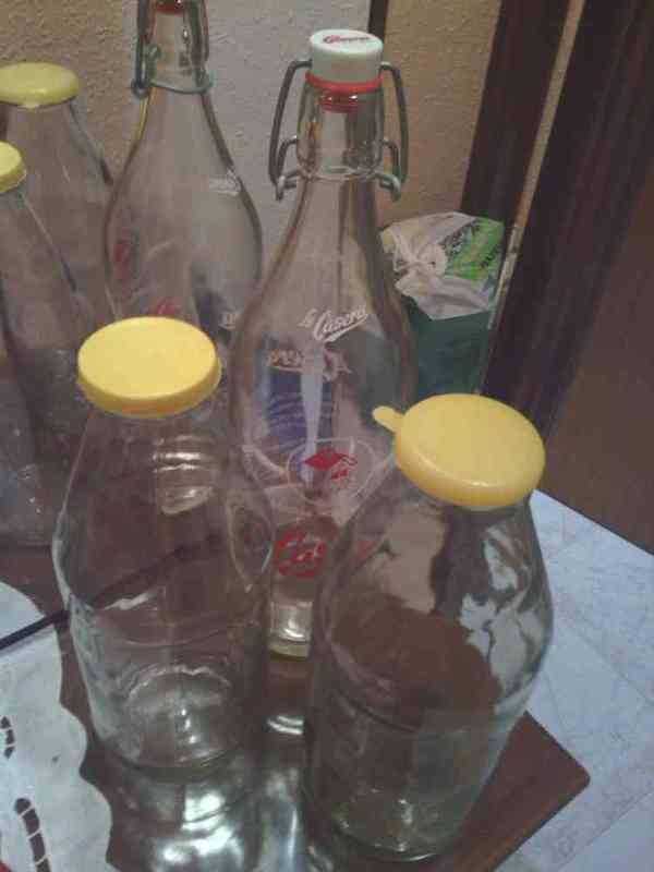 Botellas de cristal trufeta