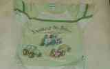 Camiseta verano verde t-6-9 meses(yunka)