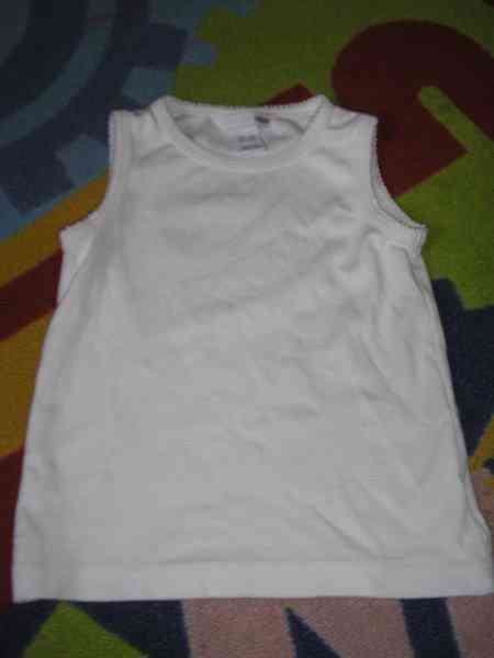 Camiseta blanca 18-24 meses (no envío)