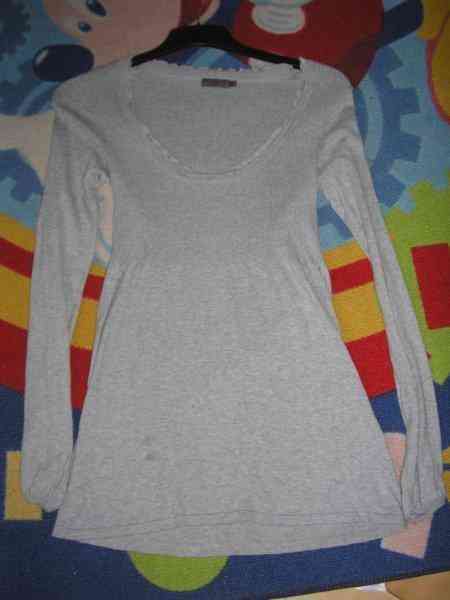 Blusa gris talla s (no envío)