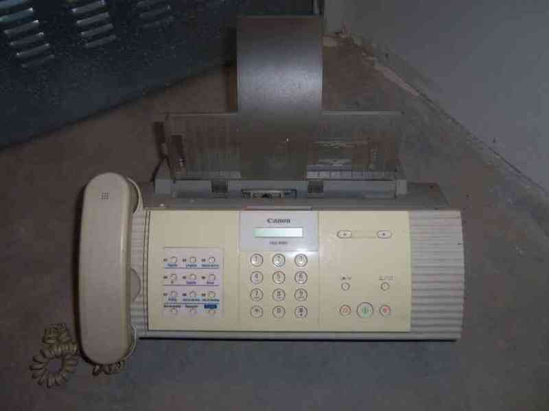 Teléfono fax canon b120