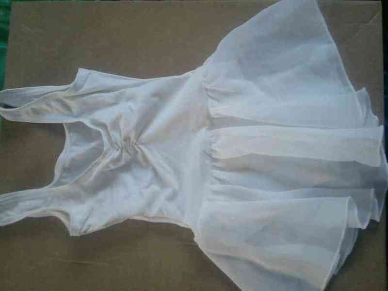 Maillot blanco talla 6 años