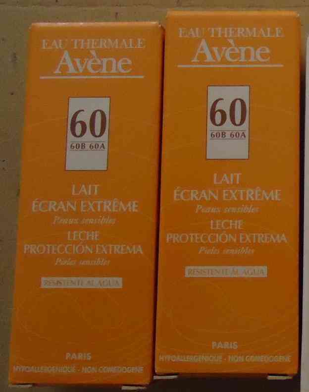 Muestras crema sol 60 avene(jessika995)