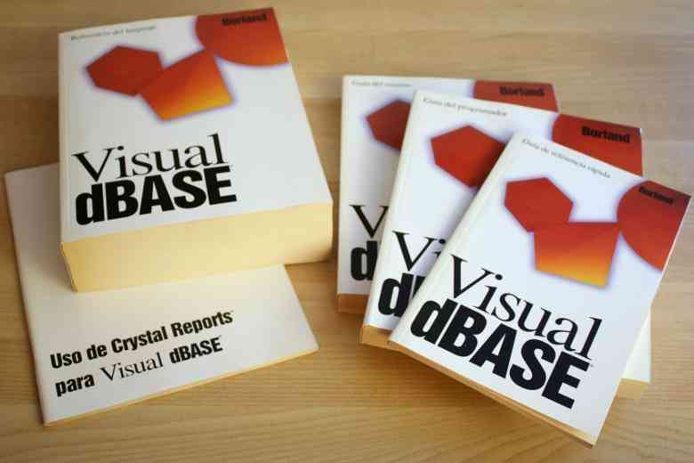 Libros borland visual dbase