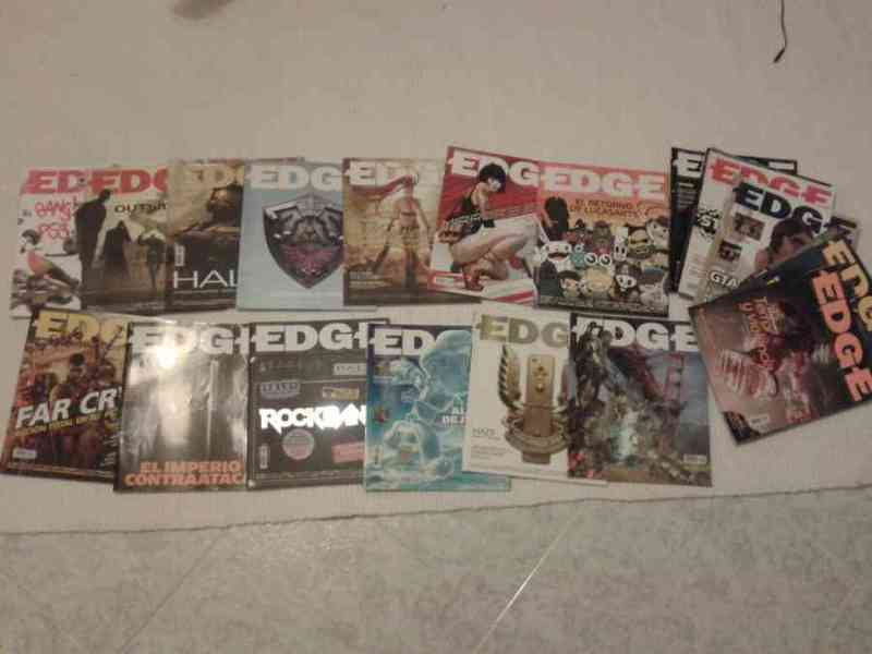 Lote de revistas edge