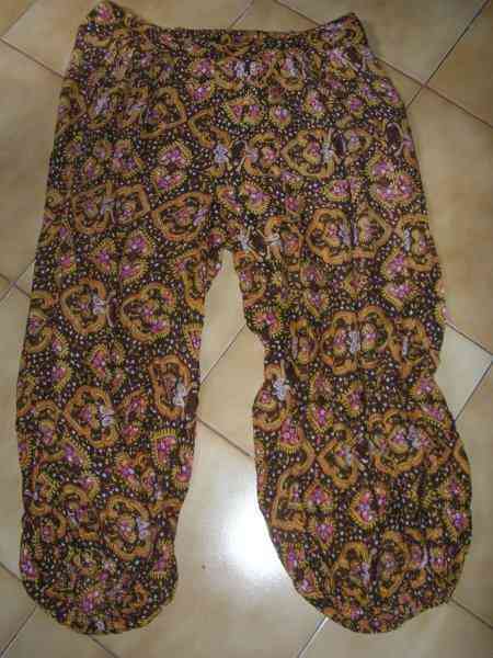 Pantalón bombacho talla xl